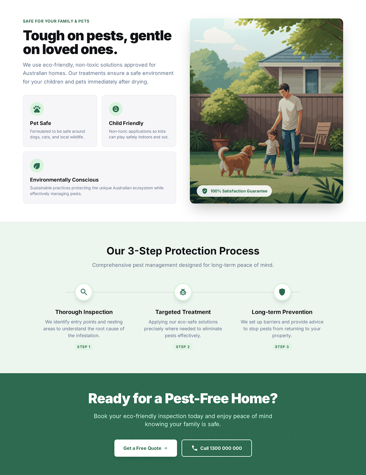 Pest Control Website Design